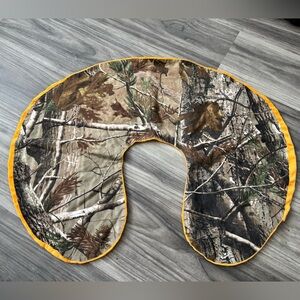 Camo with Orange Trim Boppy Pillow Cover